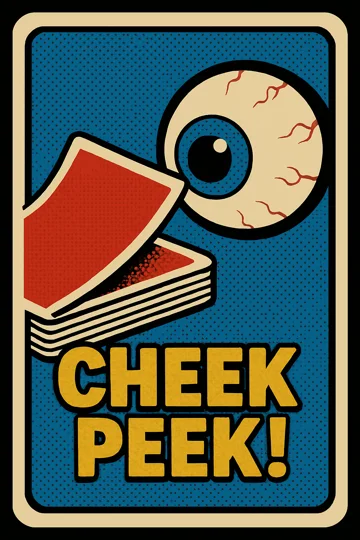 Cheek Peek card