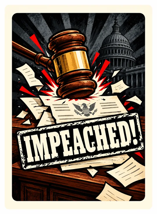 IMPEACHED! card
