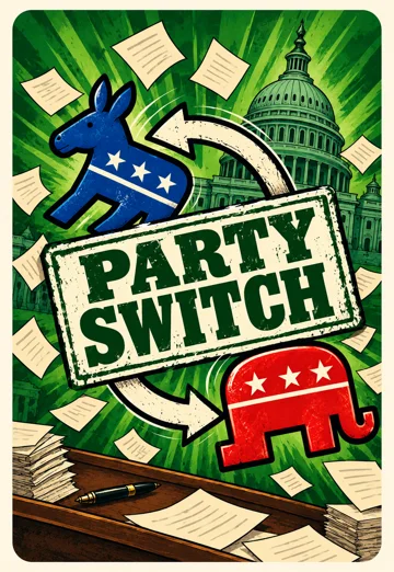 PARTY SWITCH card